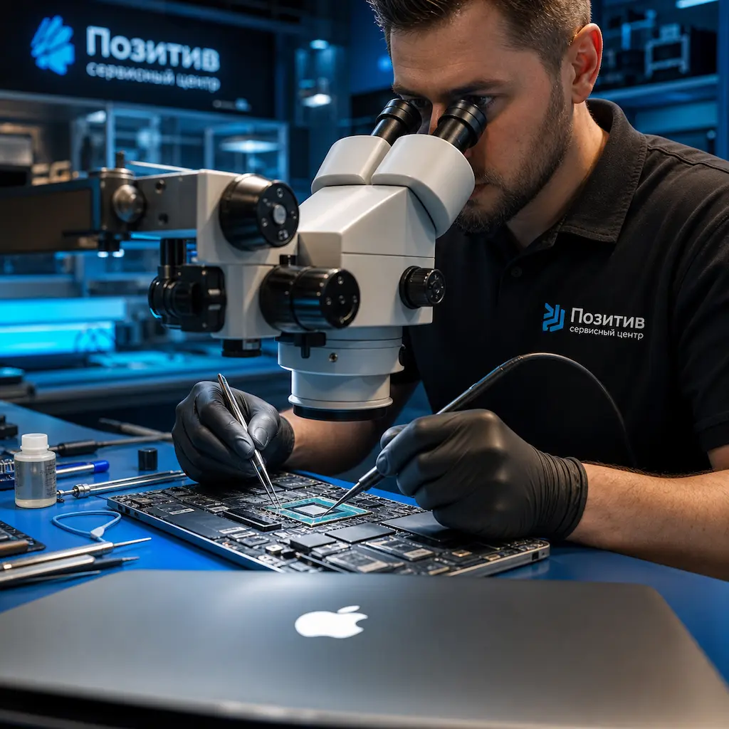Замена видеокарты Apple MacBook в Набережных Челнах