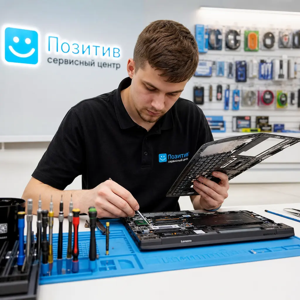 заменить клавиатуру на ноутбуке Lenovo в Набережных Челнах