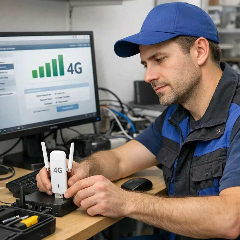 Настройка LTE модема в Набережных Челнах