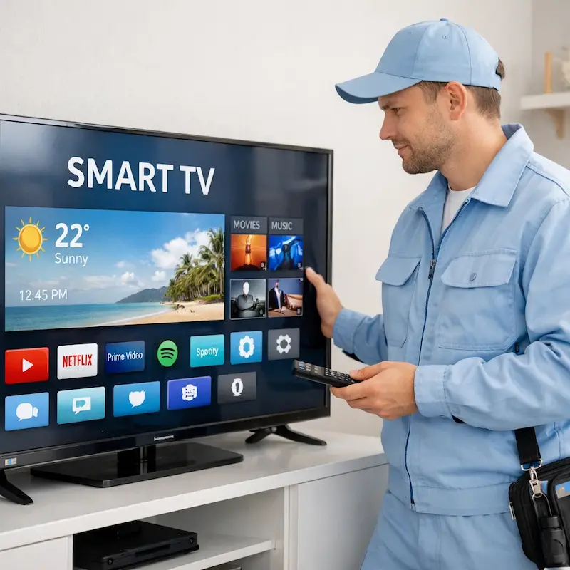 Настройка Smart TV в Набережных Челнах