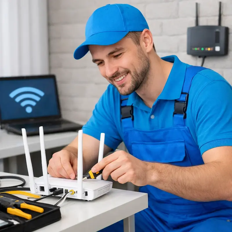 Настройка Wi - Fi в Набережных Челнах