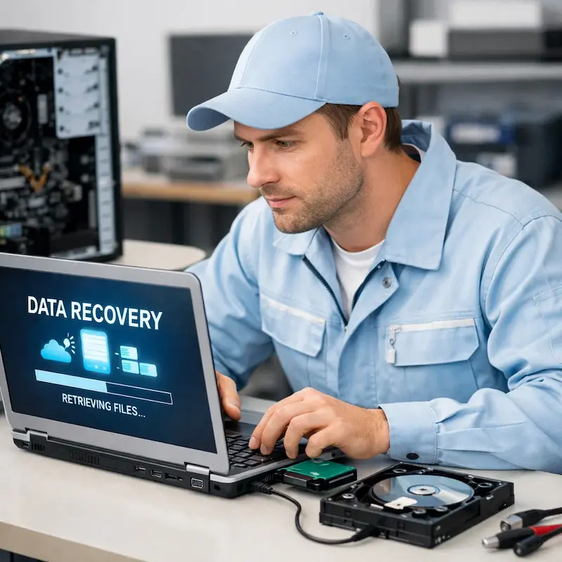 Восстановление данных и файлов в Набережных Челнах