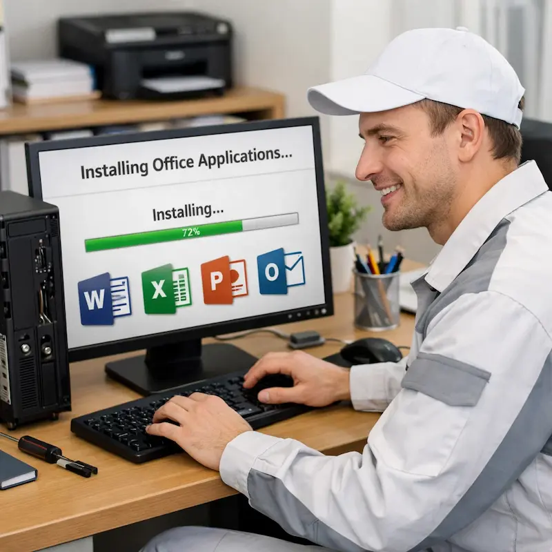 Установка и настройка программ на компьютере в Набережных Челнах