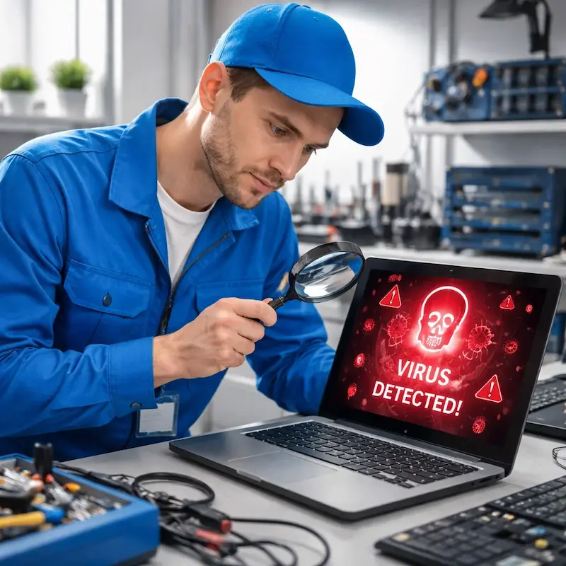 Поиск компьютерных вирусов в Набережных Челнах